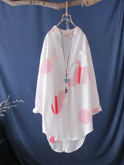 เสื้อเชิ้ตผ้าฝ้ายลินิน ขายเสื้อเชิ้ต ผ้าลินิน เสื้อเชิ้ตผ้าฝ้ายผู้หญิง