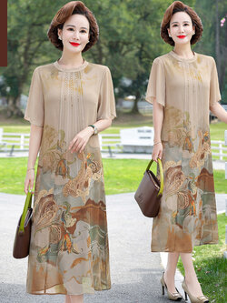 เสื้อผ้าคุณแม่วัย 60 เสื้อคนแก่ผู้หญิงวัย60