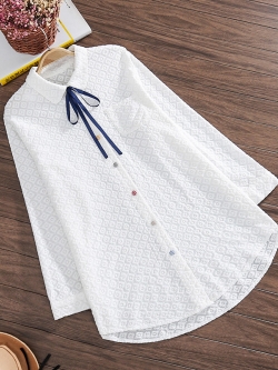 เสื้อผ้าฝ้าย เสื้อผ้าลินิน เสื้อฟรีไซส์ สไตล์VINTAGE มีขนาดไซส์เดียว