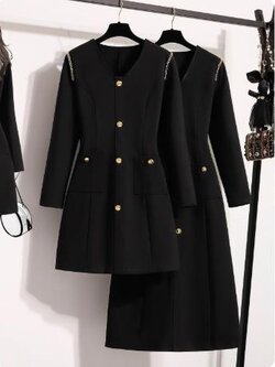 เดรสสีดำสุภาพ เรียบหรู ดูดี เหมาะกับทุกโอกาส | เดรสผู้หญิงแฟชั่นสุภาพ