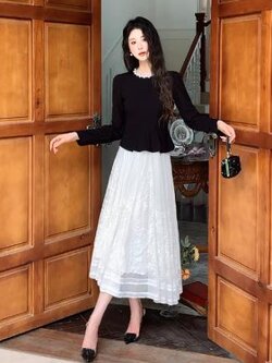 เดรสสีดำสุภาพ เรียบหรู ดูดี เหมาะกับทุกโอกาส | เดรสผู้หญิงแฟชั่นสุภาพ