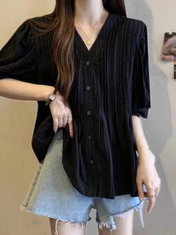 เสื้อสีดำสุภาพ เรียบหรู ดูดี เหมาะกับทุกโอกาส | เสื้อผู้หญิงสุภาพ