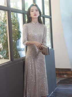 ชุดราตรี ชุดราตรีสวยหรู แบบ ทันสมัย Evening dress