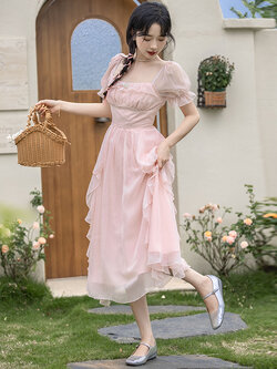 แบบชุดเดรสสวยๆ ชุดเดรสน่ารักๆสไตล์เกาหลี