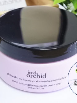 Philosophy / Glazed Body Souffle/Creme 240 ml. (Iced Orchid)