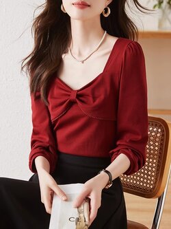 เสื้อเชิ้ตผู้หญิงแขนยาว เสื้อเชิ้ตผู้หญิงใส่ทํางาน 390 บาทต่อชิ้น ฟรีค่าจัดส่ง