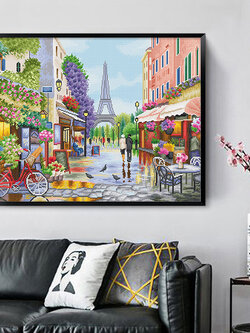 ชุดปักครอสติช รูปบ้าน สอบถามขนาดและสั่งซื้อได้ที่ LINE