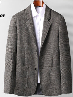 สูท Blazers ผู้ชาย เสื้อคลุมสไตล์สูท สำหรับผู้ชาย