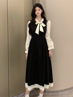 เดรสสาวอวบ มีไซส์ L-4XLอกเสื้อ 38-47 นิ้ว ใส่ได้ทั้งสาวหุ่นดีน่ารักจนถึงสาวอวบพลัสไซส์ จัดส่งฟรี! ทักแชทสั่งซื้อ