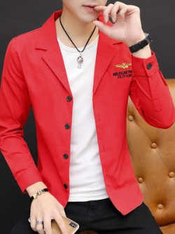 สูท Blazers ผู้ชาย เสื้อคลุมสไตล์สูท สำหรับผู้ชาย