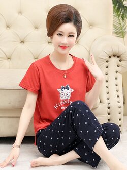 ชุดนอนคุณแม่