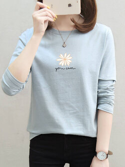 เสื้อยืดแขนยาวแฟชั่น เสื้อยืด T-shirt แขนยาว