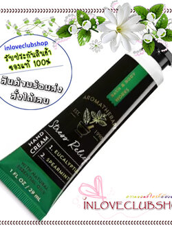 Bath & Body Works / Hand Cream 29 ml. (Stress Relief - Eucalyptus Spearmint)