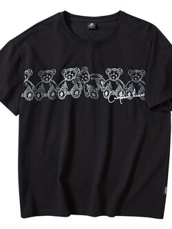 เสื้อยืดผู้ชายอ้วน S-5XL(อกเสื้อ39-51นิ้ว)