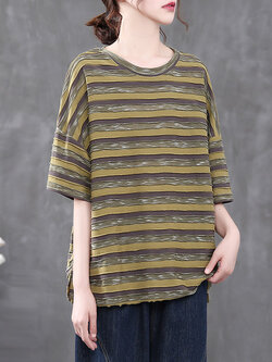 เสื้อยืดวินเทจ ฟรีไซส์อกเสื้อประมาณ 38-42