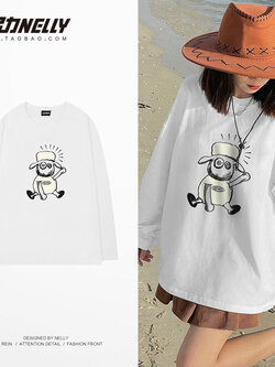 เสื้อยืดคอกลม ผู้ชาย เสื้อยืดผู้ชายเกาหลี เสื้อยืดเกาหลี แบรนด์ NELLY