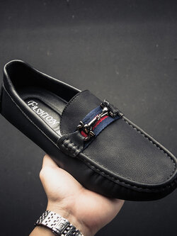 รองเท้าหนังผู้ชาย มีไซส์39-44 รองเท้าโลฟเฟอร์ชาย Slip-On Shoes