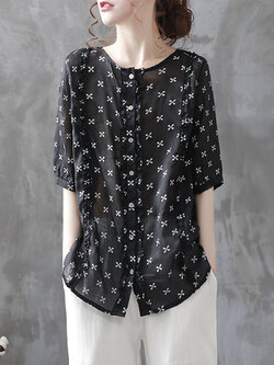 เสื้อเชิ้ตผ้าฝ้ายลินิน ขายเสื้อเชิ้ต ผ้าลินิน เสื้อเชิ้ตผ้าฝ้ายผู้หญิง