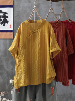 เสื้อเชิ้ตผ้าฝ้ายลินิน ขายเสื้อเชิ้ต ผ้าลินิน เสื้อเชิ้ตผ้าฝ้ายผู้หญิง