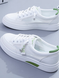 รองเท้าผ้าใบ ผู้หญิง รองเท้าผ้าใบวัยรุ่น แบรนด์ RENBEN