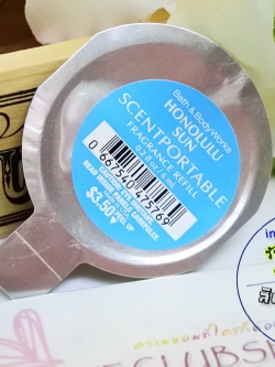 Bath & Body Works - Slatkin & Co / Scentportable Refill 6 ml. (Honolulu Sun)