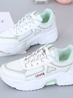 รองเท้าผ้าใบผู้หญิง รองเท้าผ้าใบสไตล์วัยรุ่น