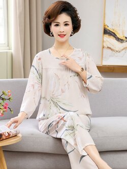 ชุดนอนคุณแม่ ชุดนอนบิ๊กไซส์ ชุดนอนคุณแม่ ชุดนอนคุณย่า ชุดนอนคุณยาย