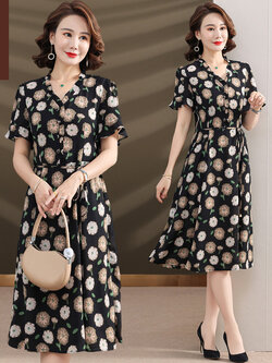 เสื้อผ้าคุณแม่วัย 60 เสื้อคนแก่ผู้หญิงวัย60