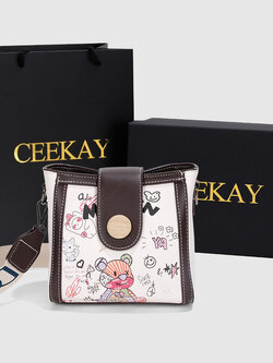 กระเป๋าสะพายข้างเกาหลี กระเป๋าผู้หญิงแบรนด์ CEEKEY