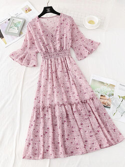 เดรสลายดอกไม้ Fairy House Fairy House