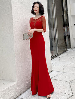 ชุดราตรี ชุดราตรีสวยหรู แบบ ทันสมัย Evening dress