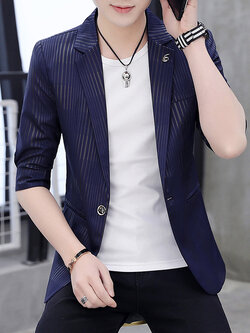 สูท Blazers ผู้ชาย เสื้อคลุมสไตล์สูท สำหรับผู้ชาย
