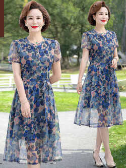 เสื้อผ้าคุณแม่วัย 60 เสื้อคนแก่ผู้หญิงวัย60