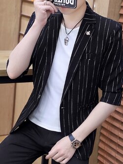 สูท Blazers ผู้ชาย เสื้อคลุมสไตล์สูท สำหรับผู้ชาย