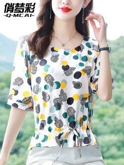 เสื้อชีฟอง เสื้อแฟชั่นสุภาพสตรีวัยผู้ใหญ่ มีไซต์ อก34นิ้ว-43นิ้ว