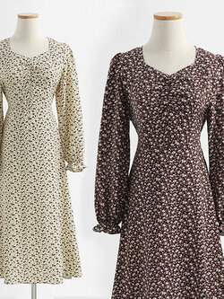 เดรสชีฟอง เดรสลายดอกไม้ Fairy House