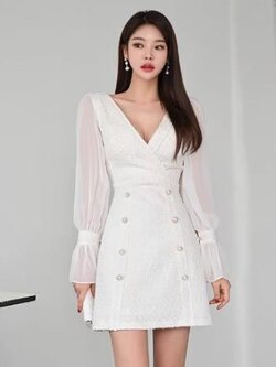 เดรสสีดำสุภาพ เรียบหรู ดูดี เหมาะกับทุกโอกาส | เดรสผู้หญิงแฟชั่นสุภาพ