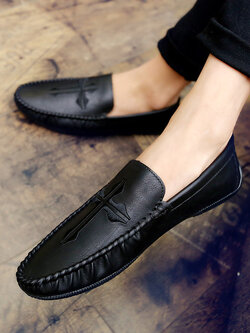 รองเท้าหนังผู้ชาย มีไซส์39-44 รองเท้าโลฟเฟอร์ชาย Slip-On Shoes