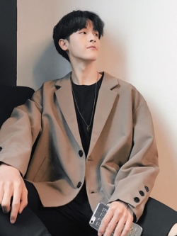 สูท Blazers ผู้ชาย เสื้อคลุมสไตล์สูท สำหรับผู้ชาย