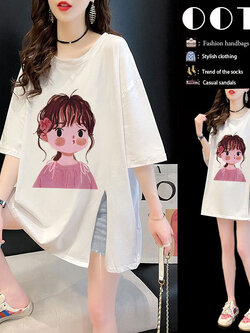 เสื้อยืดคนอ้วนแบบโอเวอร์ไซส์แบบ ulzzang fashion สนใจทักแชท