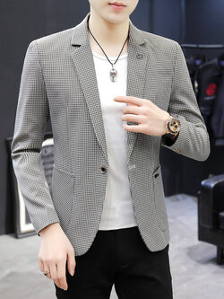 สูท Blazers ผู้ชาย เสื้อคลุมสไตล์สูท สำหรับผู้ชาย