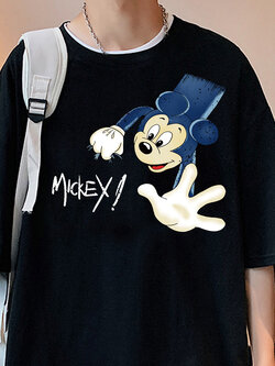 เสื้อยืดผู้ชายอ้วน M-5XL