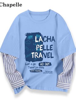 เสื้อยืดเด็ก La Chapelle แขนยาว สั่งได้ขนาด 110-160