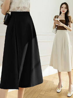 กระโปรงยาว กระโปรงยาวทรงเอ กระโปรงทำงาน