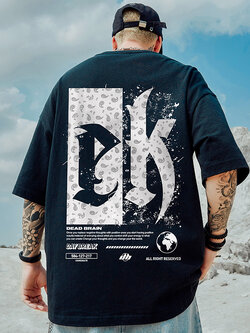 เสื้อยืดผู้ชายอ้วน S-5XL(อกเสื้อ39-51นิ้ว)