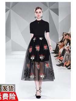 ชุดเดรสเรียบหรูดูแพง เดรสแบรนด์ DG Boutique