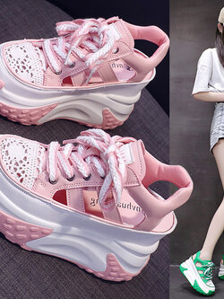 รองเท้าผ้าใบเสริมส้นสูง ไซต์35-39 สนใจทักแชท ฟรีค่าส่ง!