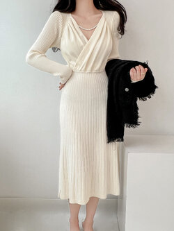 แบบชุดเดรสสวยๆ ชุดเดรสน่ารักๆสไตล์เกาหลี