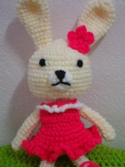 กระต่ายน้อยกระโปรงบาน