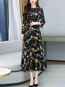 เดรสวัยผู้ใหญ่40-60ปี เดรสคุณแม่ ชุดเดรสทำงานวัยผู้ใหญ่ แบรนด์ MAMA DRESS